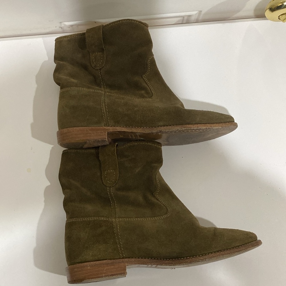 Isabel Marant Etoile Crisi Wedge Boots - Picture 9 of 12